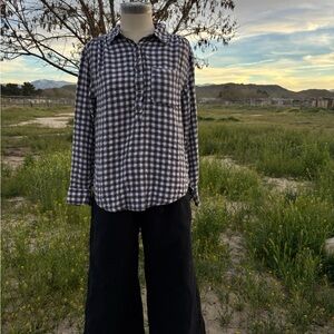 Anthropologie Isadora Button Back Tunic Size Small